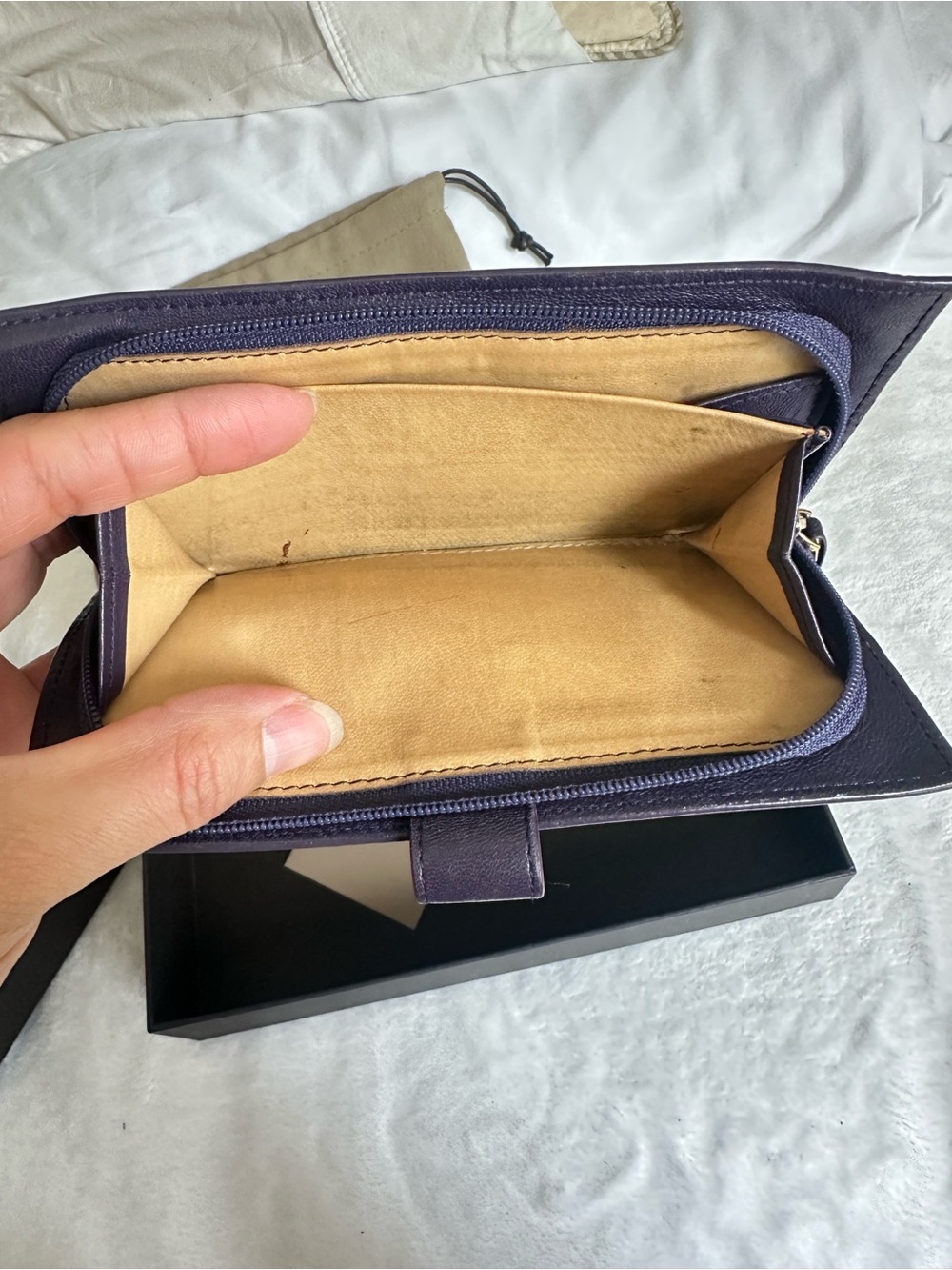 Bottega Veneta Purple wallet - Picture 7 of 10